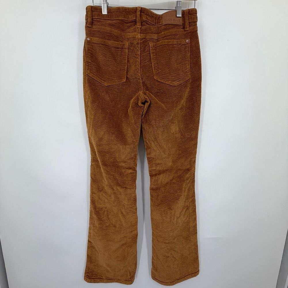 Judy Blue Brown Mid Rise Stretch Corduroy Bootcut Denim Jeans Size 28 - Picture 5 of 10